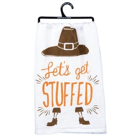 Thanksgiving Kitchen Bar Towel Primitives … - Picture 1 of 7